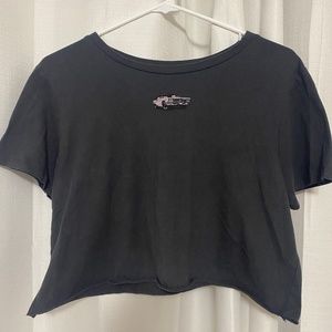 cropped tee